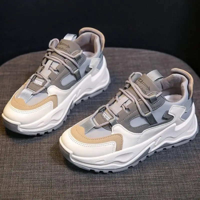 

Platform Sneakers Women's Sports Shoes Woman Flats Casual Sneakers Woman Vulcanize Shoes Women Trainers Basket Tennis Female New
