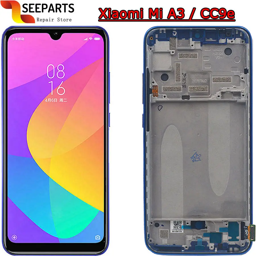 

Сенсорный экран Fixparts для Xiaomi Mi A3 с рамкой в сборе