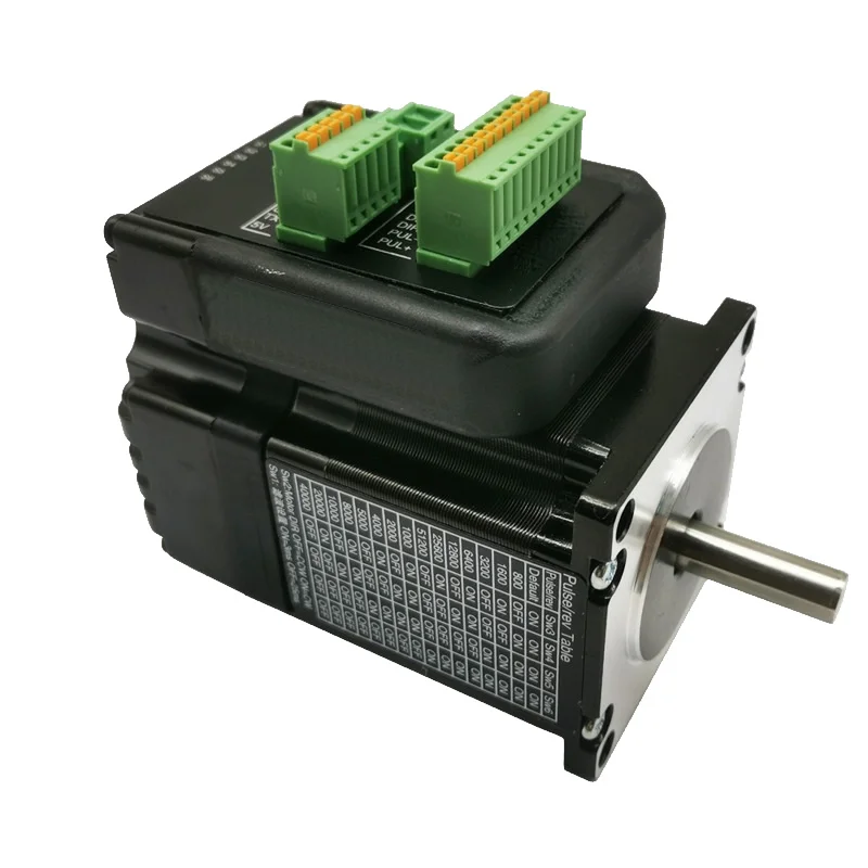 

CNC Motor Nema23 Close-Loop Motor Prevent Out-Of-Step 1.5/ 2.2/3Nm 8mm 4.2A Shaft Integrated Digital Hybrid Servo Motor