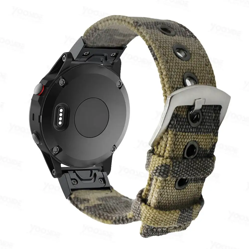 Fenix 6 22 мм 26 мм браслет ретро нейлон Nato Quick Fit часы ремешок для Garmin Fenix 5 Plus/935/Approach S60/Fenix 5X Plus