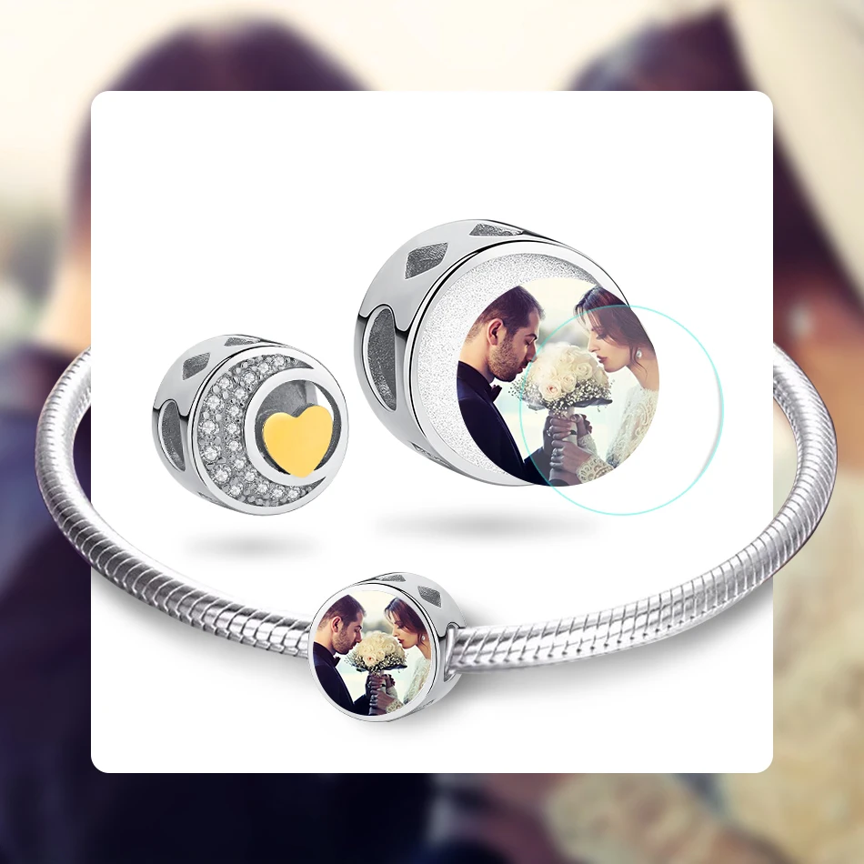 Подвеска-Шарм из серебра 925 пробы с кристаллами | Украшения и аксессуары