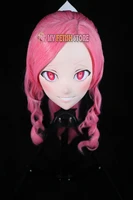 nfd023customize full head quality femalegirl resin japanese anime cartoon character kig cosplay kigurumi mask crossdress doll