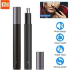 Электрический мини-триммер Xiaomi HN1 для удаления волос в носу, ушах, бритва, машинка для стрижки волос с острым лезвием, портативный, водонепроницаемый, минималистичный дизайн