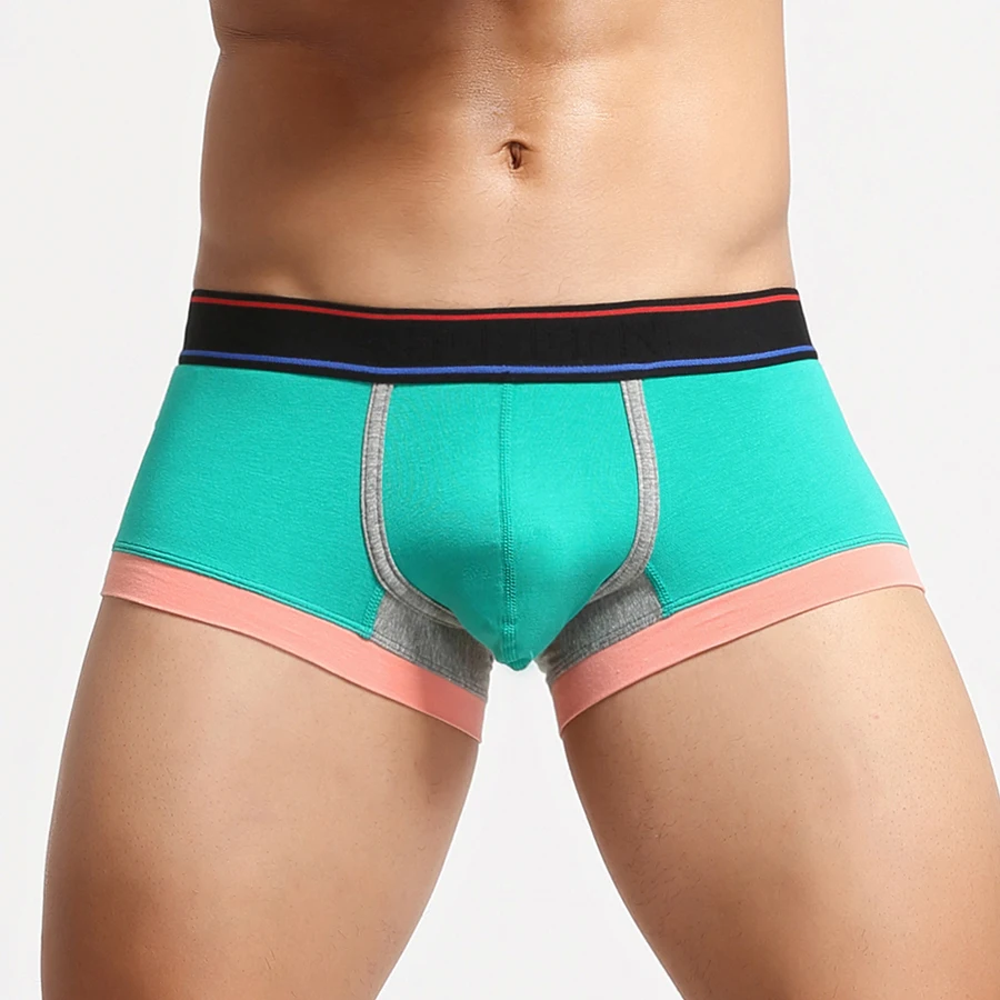 Новое мужское нижнее белье хлопок u-образный мешок боксеры шорты Пижама удобные