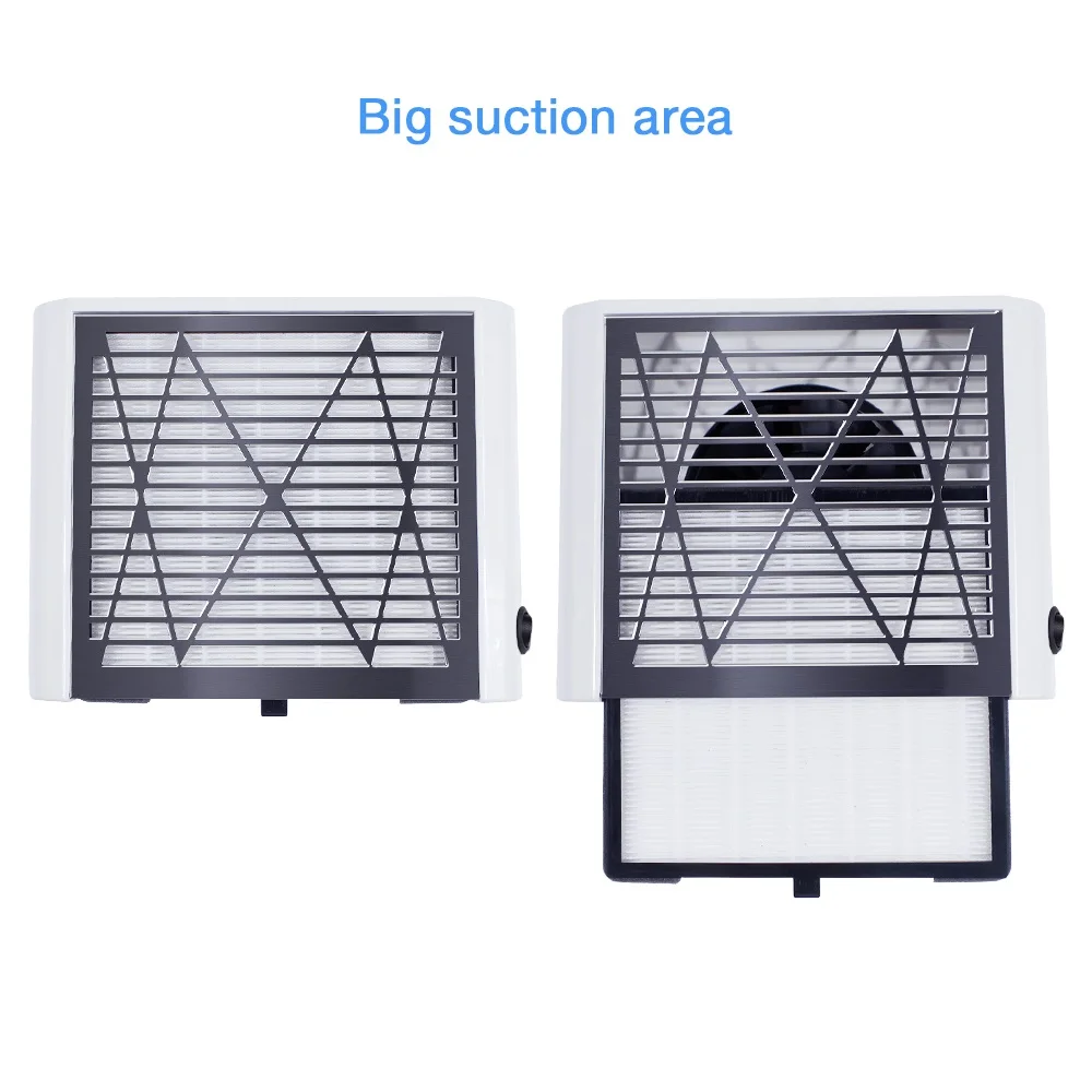 40 Вт пылеуловитель для ногтей мощный вентилятор всасывающая машина гель