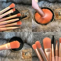 81013pcs makeup brushes set face eye shadow foundation powder eyeliner eyelash lip make up brush beauty tool with bag