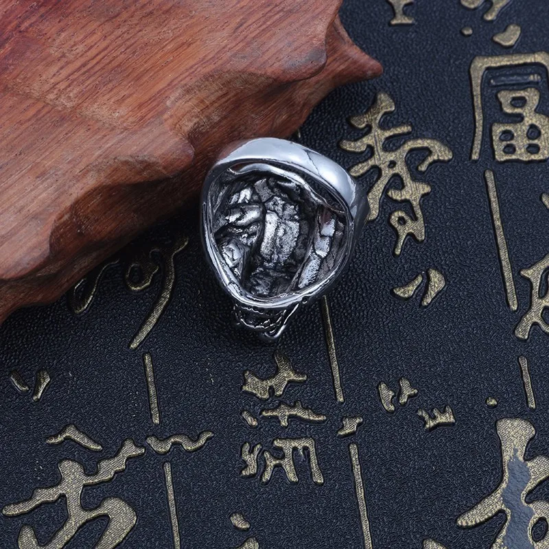 Мужское кольцо с китайским драконом в стиле панк готика древние легенды хип-хоп
