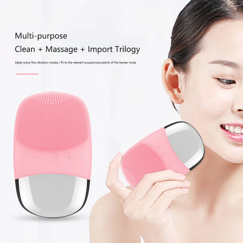 

Электрическая ультразвуковая вибрационная щетка для чистки лица, устройство для удаления черных точек, глубокая стиральная машина