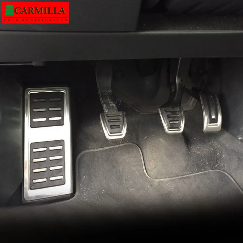Автомобильные педали для Audi A3 8 в 2013 2014 2015 2016 2017 2018 2019 2020 2021 защитная крышка из