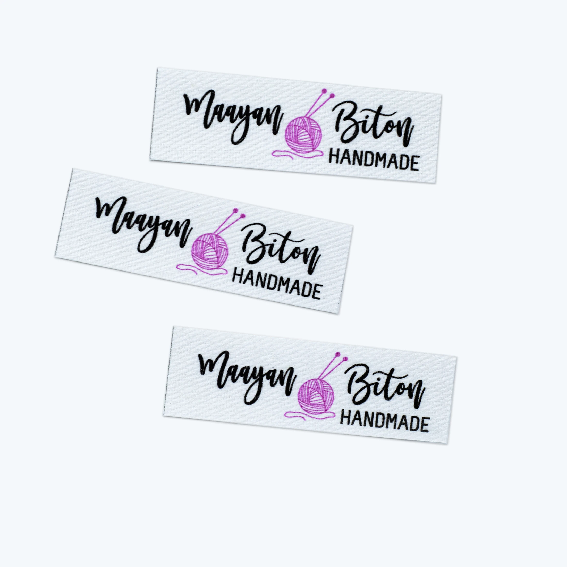 

120 pieces Ironing Labels, Logo or Text, Personalized Brand , Clothing Labels, Custom Design, Fabric tags(YT382)