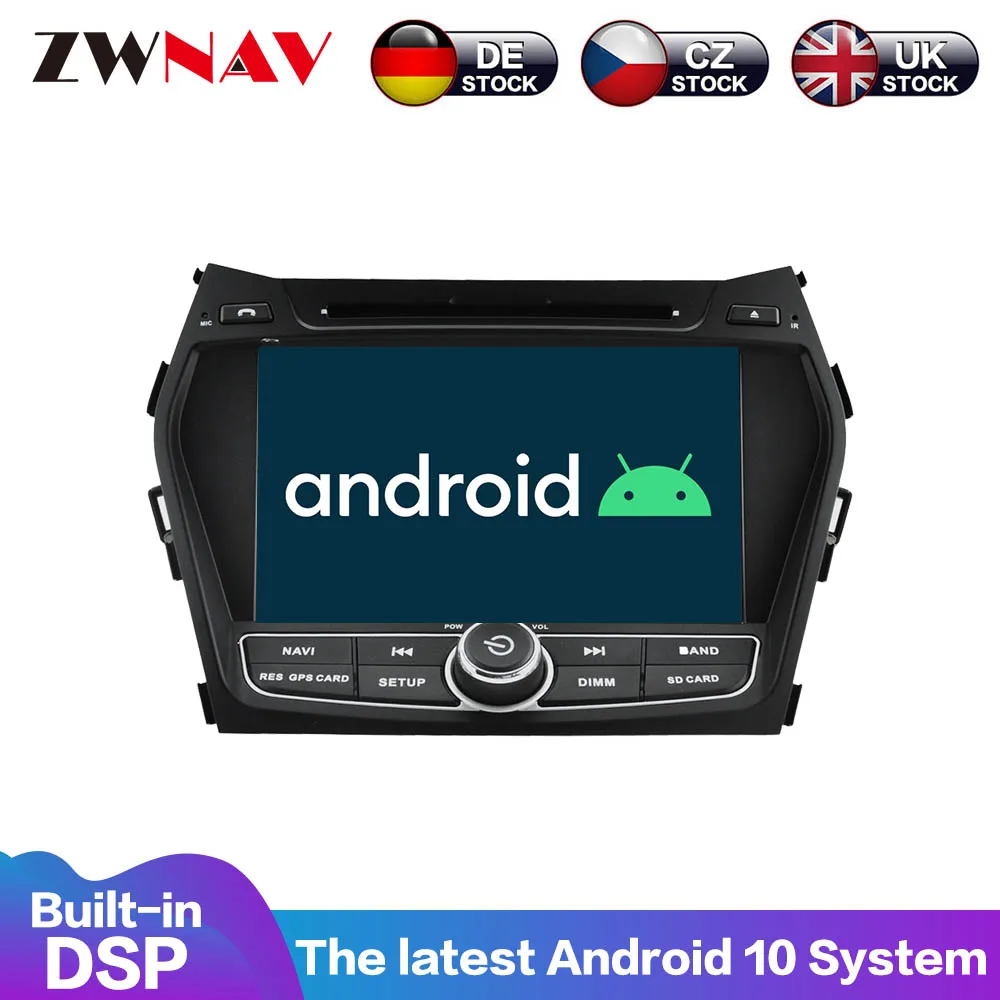 

Android 10 PX6 4+64G with DSP Carplay IPS Screen For Hyundai IX45 2013-2017 IPS Car multimedia Player head unit DVD Player