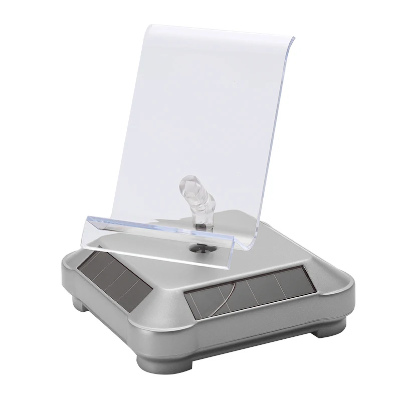 2021 вращающаяся витрина на солнечных батареях мобильный телефон часы вращающийся