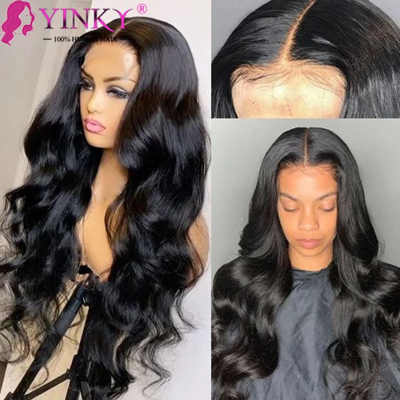 Lace Wig Body Wave Lace Front Wig Transparent Lace Wigs For Women Cheap 250 Density Human Hair Curly Human Hair Wig T Remy Wig