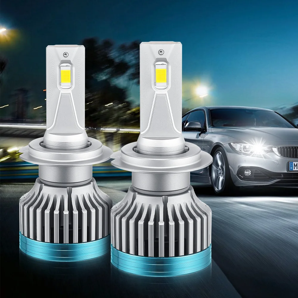 

1 Pair T11 H7 LED Headlight Bulbs Conversion Kit 6000K White LED Auto Headlamp Waterproof LED Bulbs Car Accessories Fog Lights