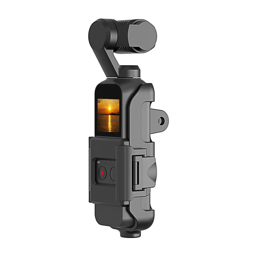 Корпус чехол крышка Рамка Кронштейн 1/4 винт Отверстие для DJI OSMO Карманный
