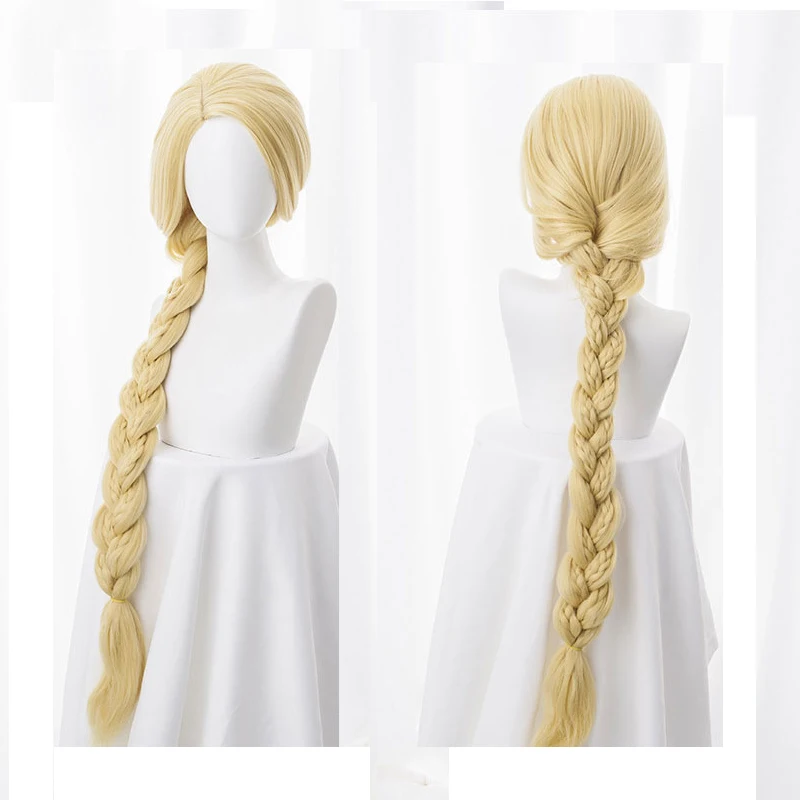 Парик из синтетических волос парик для принцессы 120 см 47 дюймов прямой блонд