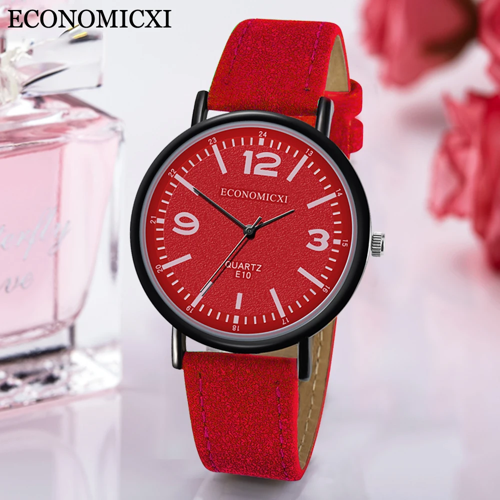 Relojes Para Mujer женские часы брендовые кварцевые Топ Роскошные наручные красный