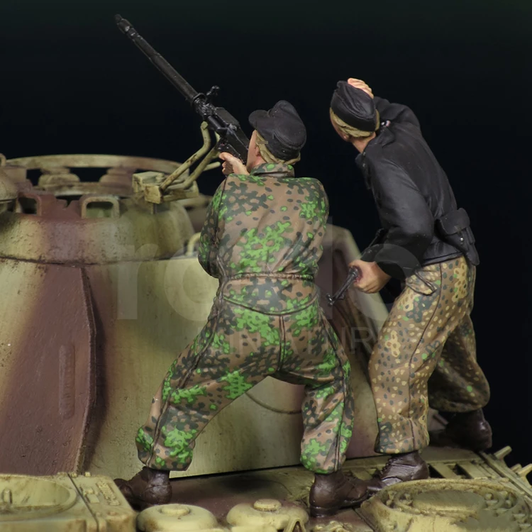 1/35 танкеры смолы фигура строительный комплект | Игрушки и хобби