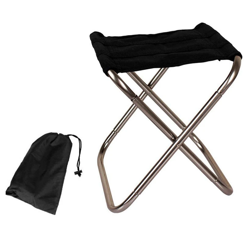 

Hot SV-Folding Fishing Chair Lightweight Picnic Camping Chair Foldable Aluminium Outdoor Easy to Carry Outdoor Furniture