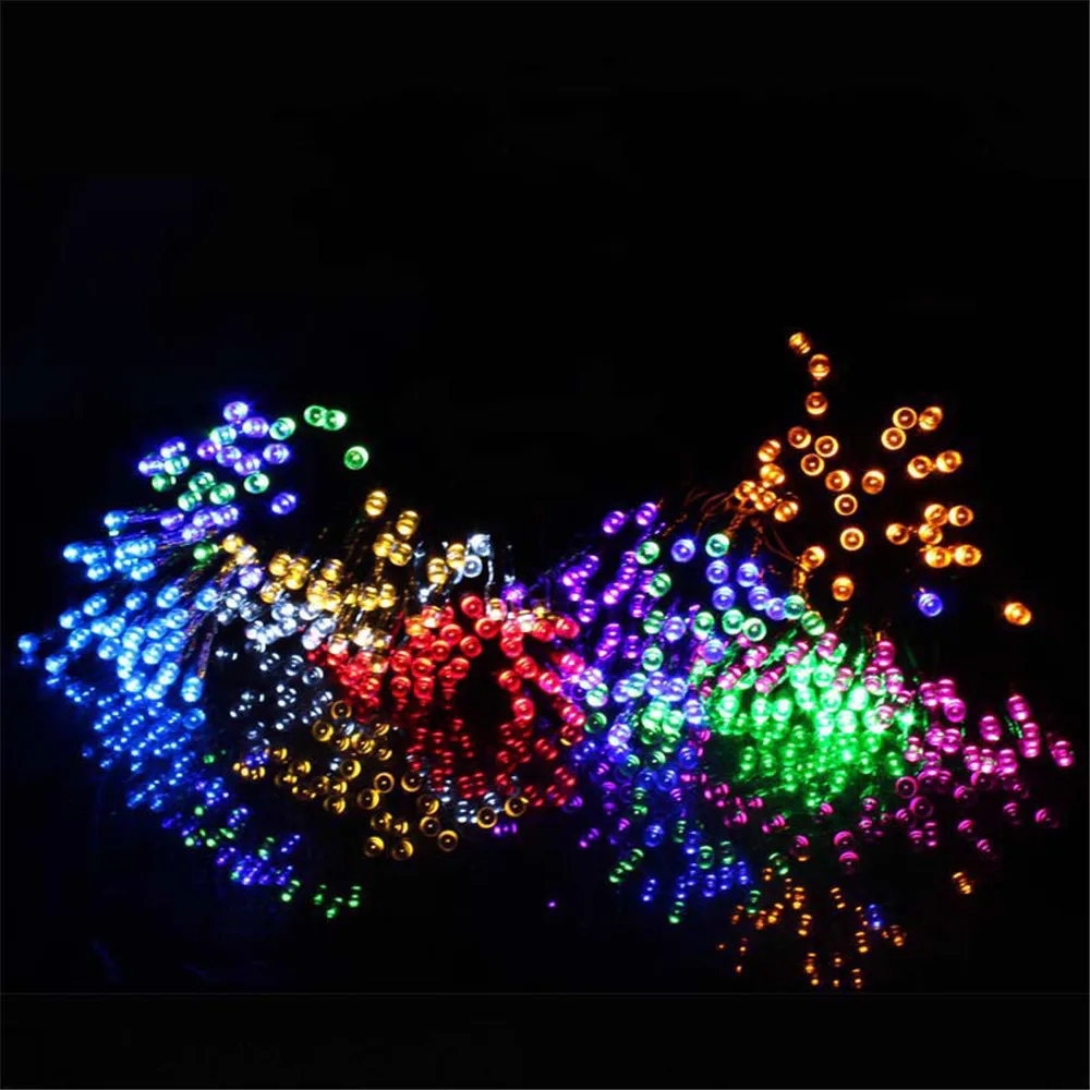 Праздничная светодиодная гирлянда 10 м 20 30 50 100 24 В постоянного тока