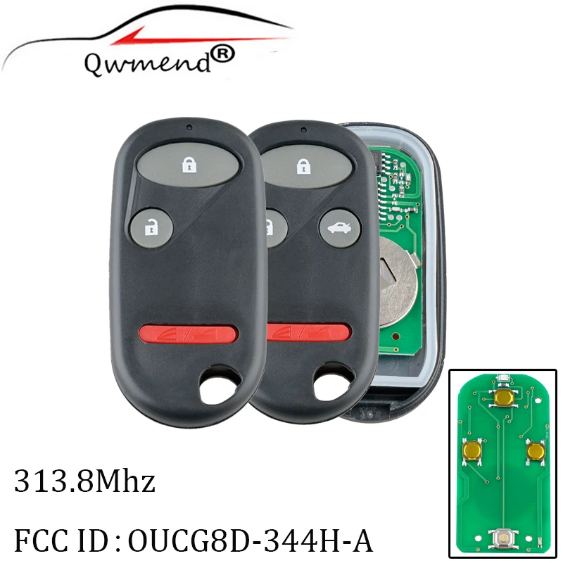 Сменный дистанционный ключ для Honda Element 2005 2011 CRV 2002 2004 Civic 313 8 МГц|Ключ от авто| |