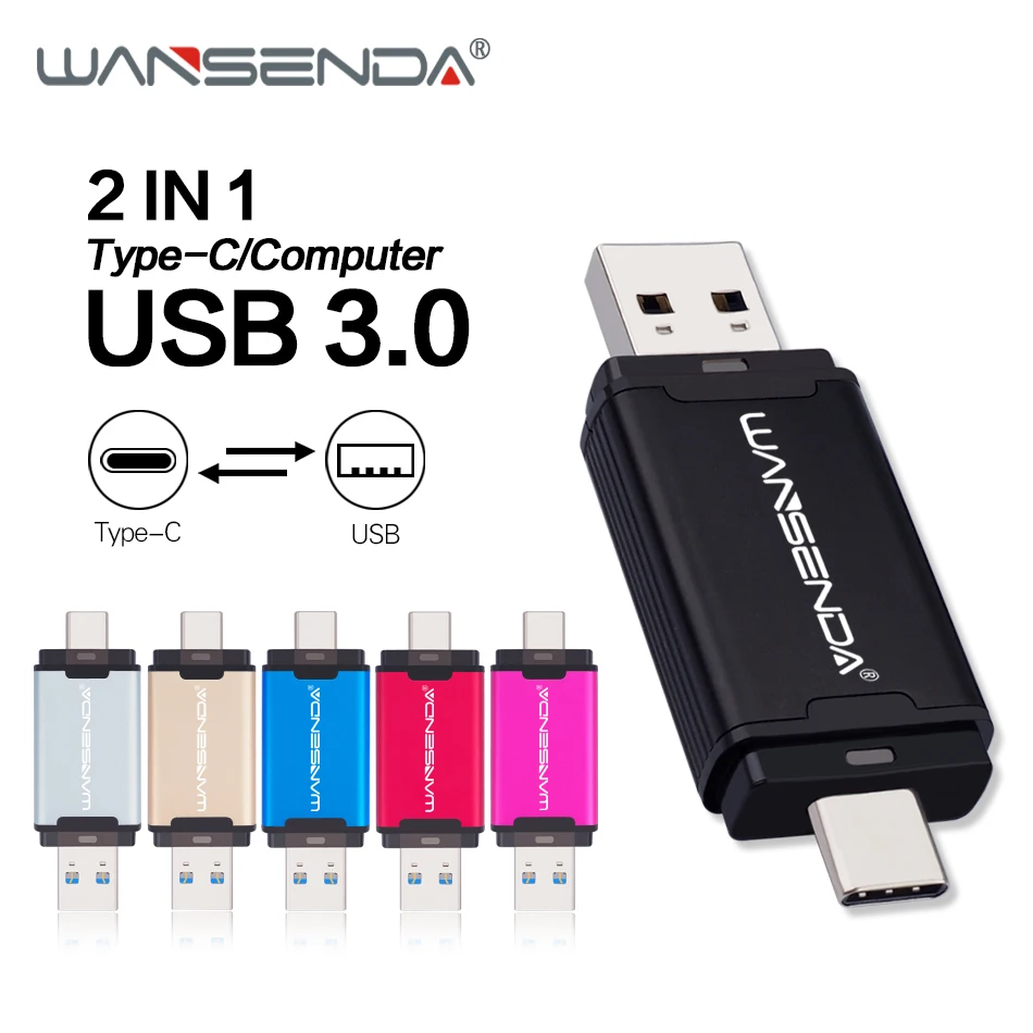 WANSENDA USB флеш накопитель 512 ГБ 256 128 64 32 16 ГБ|USB флэш-накопители| |