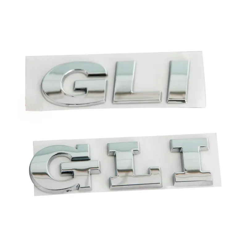 Apply to Jetta GLI Backup box alphabet Post character mark Label ABS Electroplate 1K5 853 675 | Автомобили и мотоциклы