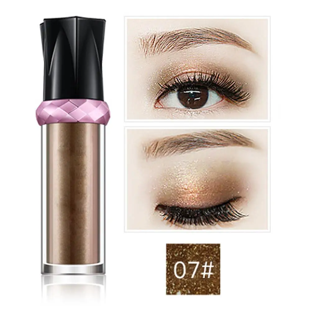 Монохромный рулон теней для век блестки массажные щарики хайлайтер тени