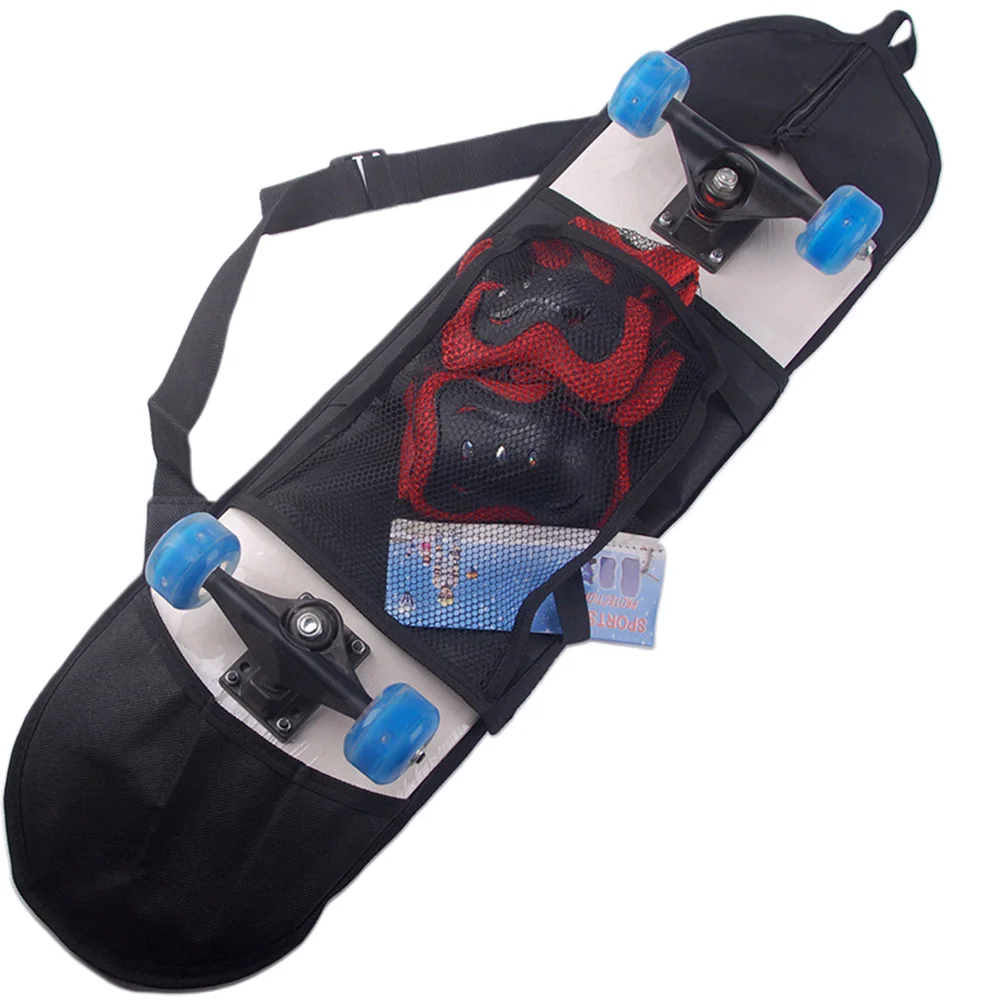 

Skateboard Bag Travel Outdoor Cover Professional Carry Adjustable Thicken Solid Singe Shoulder Multifunctional Accessories