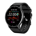 Смарт-часы ZL02 унисекс, спортивные, с пульсометром, тонометром, фитнес-трекером, водонепроницаемые, для iOS и Android