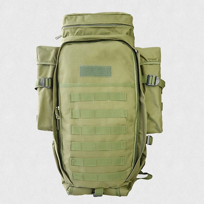 Army Green 60L Открытый тактический военный рюкзак армейская сумка рюкзак для охоты стрельбы для походов, альпинизма, туризма путешествий - Цвет: Army Green