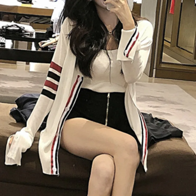 

Knitted Cardigan Women Cost-Effective Knitted Sun-Proof Cardigan Sun Protection Clothing For Women Autumn