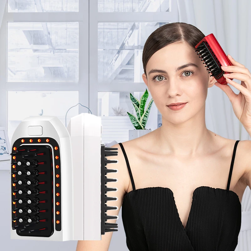 Портативный массажер для волос многофункциональный инструмент ухода за