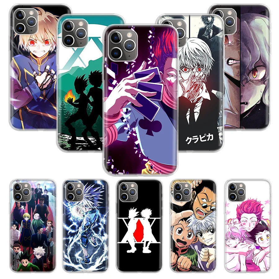 Чехол Hunter x для Apple iphone 11 12 Mini Pro XS Max XR X 7 8 6 6S Plus 5 5S SE 10 десять подарочных силиконовых