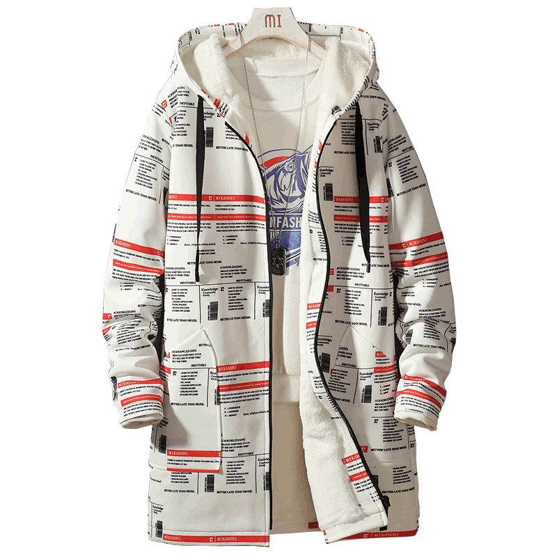 Зимняя мужская куртка с капюшоном длинная горячая Распродажа качественная