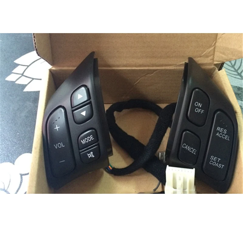 Для Mazda 6 B70 2006~ 2012 Автомобильный многофункциональный руль круиз управление Кнопка аудио переключатель M6 декоративный выключатель