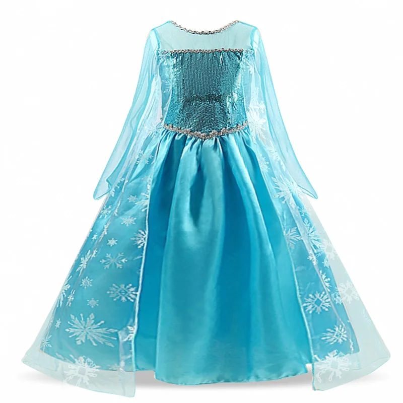 Princess Dress Girl Birthday Evening Party Halloween Costume Girls Children Christmas 4 5 6 7 8 9 10 Year | Детская одежда и обувь