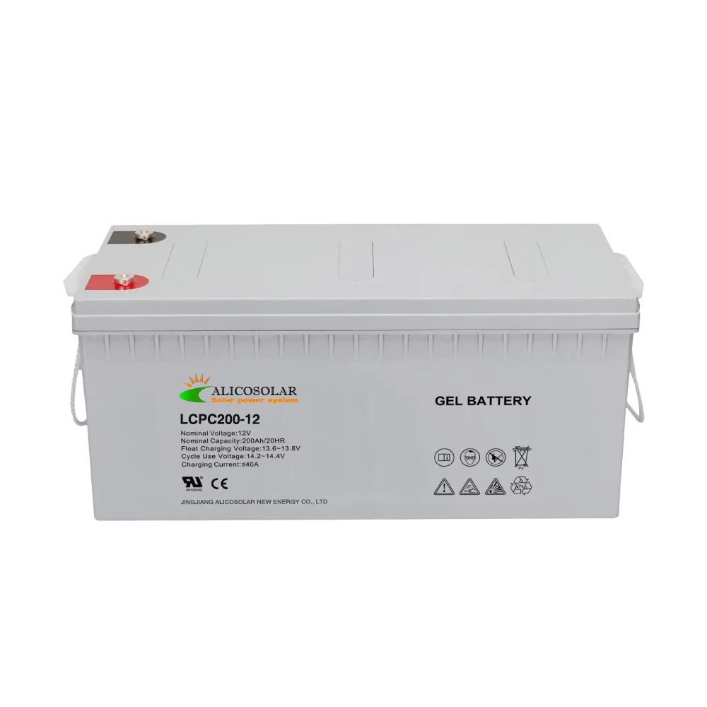 

Gel Deep Cycle Solar Battery 12V Vrla gel battery 12v 200ah For Solar Panel System