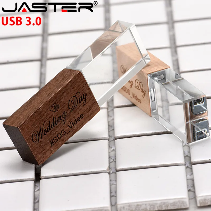 JASTER Высокоскоростной USB 3 0 с бесплатным логотипом на заказ свадебная фотография
