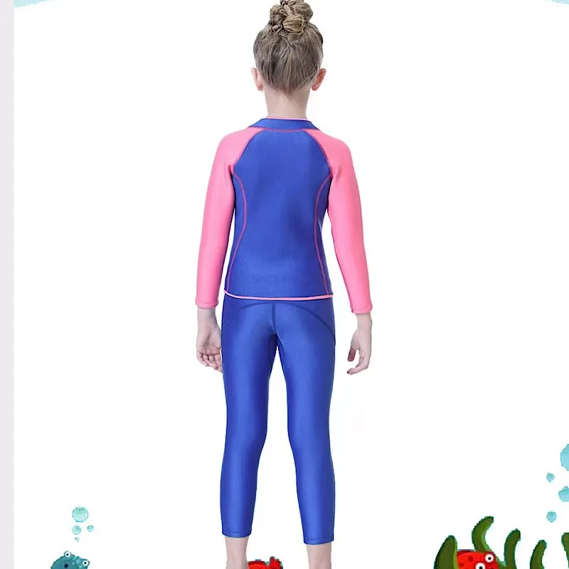 Костюм-двойка детский из неопрена с длинными рукавами 2 5 мм | Спорт и развлечения