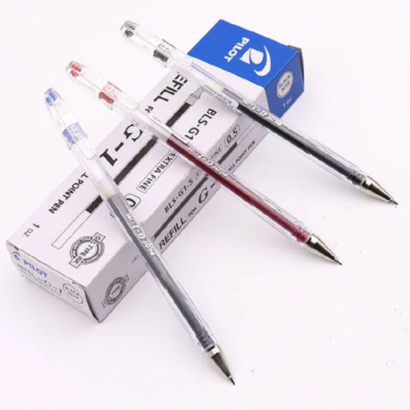 pilot 0 5mm pen test gel 12pcs/lot | Канцтовары для офиса и дома