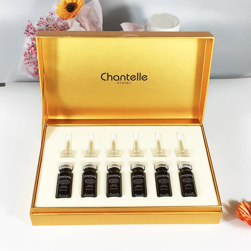 Chantelle Nutrional Bio Sheep Placenta Gold Serum for Anti-aging Age Spot Pigmentation Tighten Skin Radiance Youthful Appearance