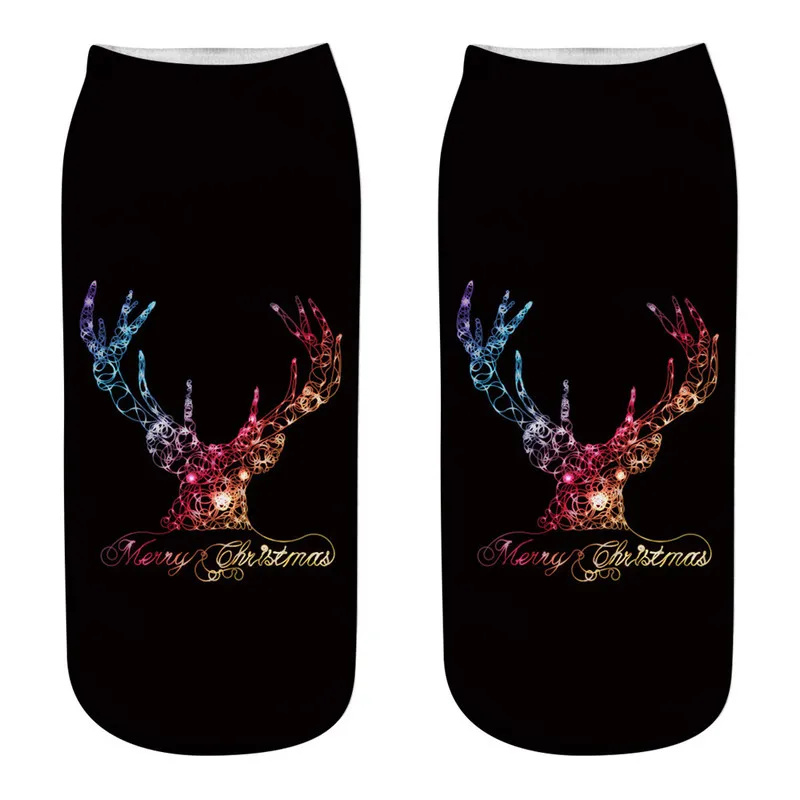 Рождественские хлопковые носки рождественские украшения для дома подарки