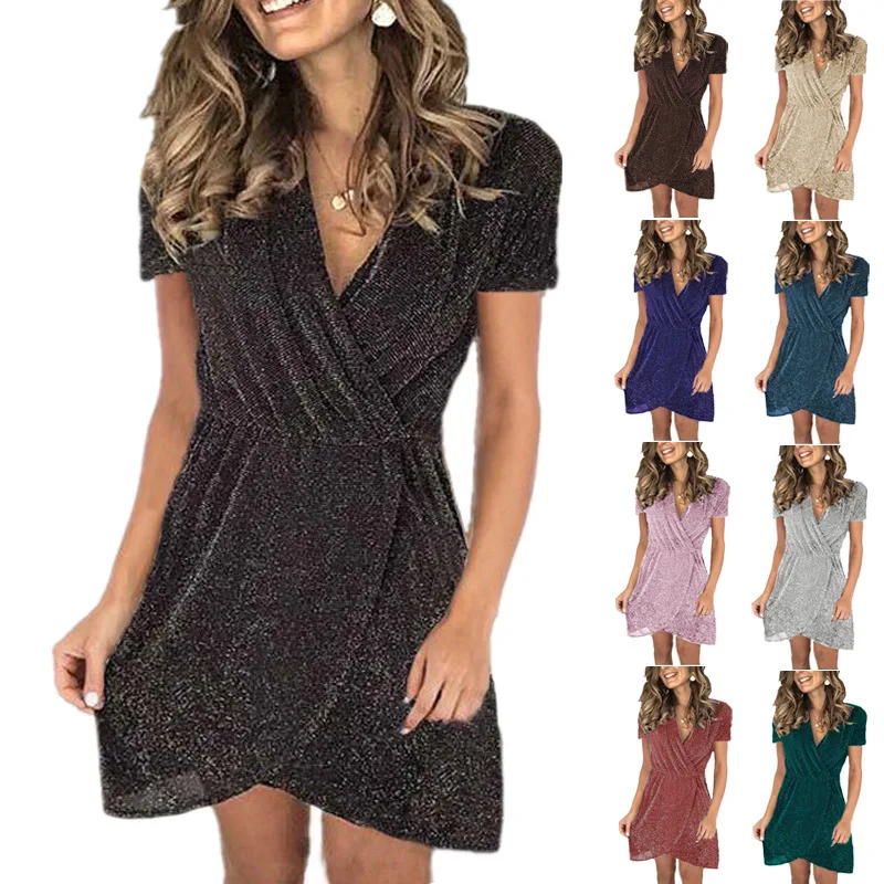 Новое сексуальное шикарное платье для женщин модные асимметричные вечерние