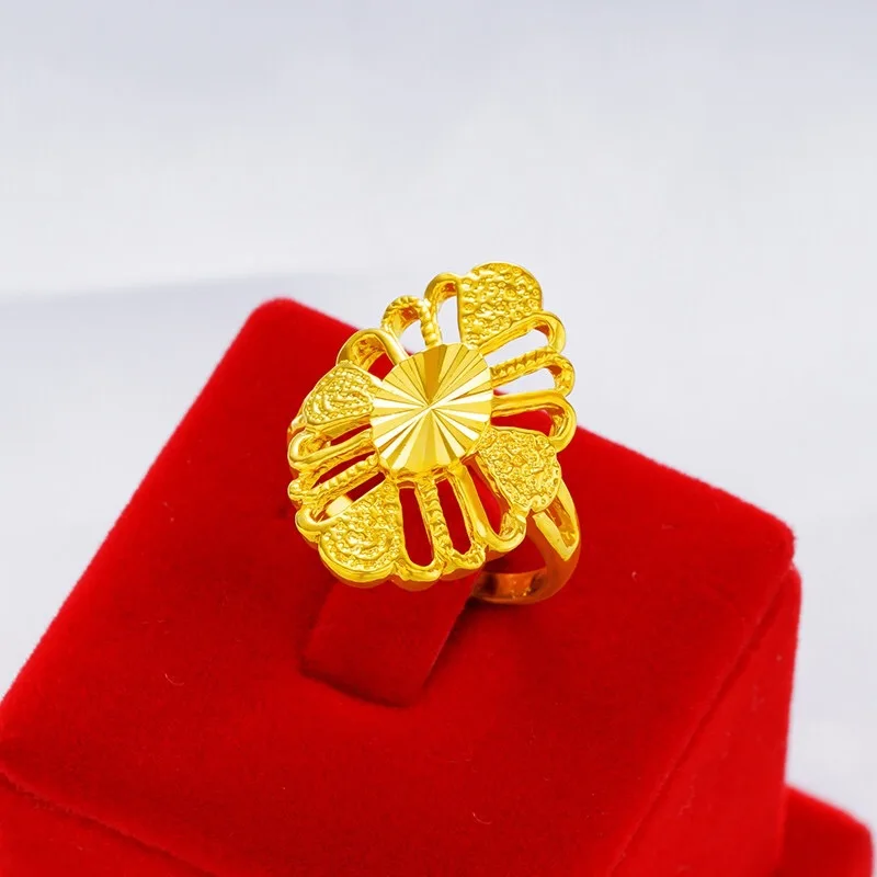 Новые Обручальные кольца в арабском стиле для девочек и женщин подарки золото