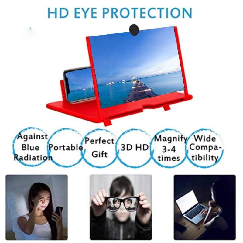 Складная подставка HD тонкий складной экран мобильный телефон дюйма Кронштейн