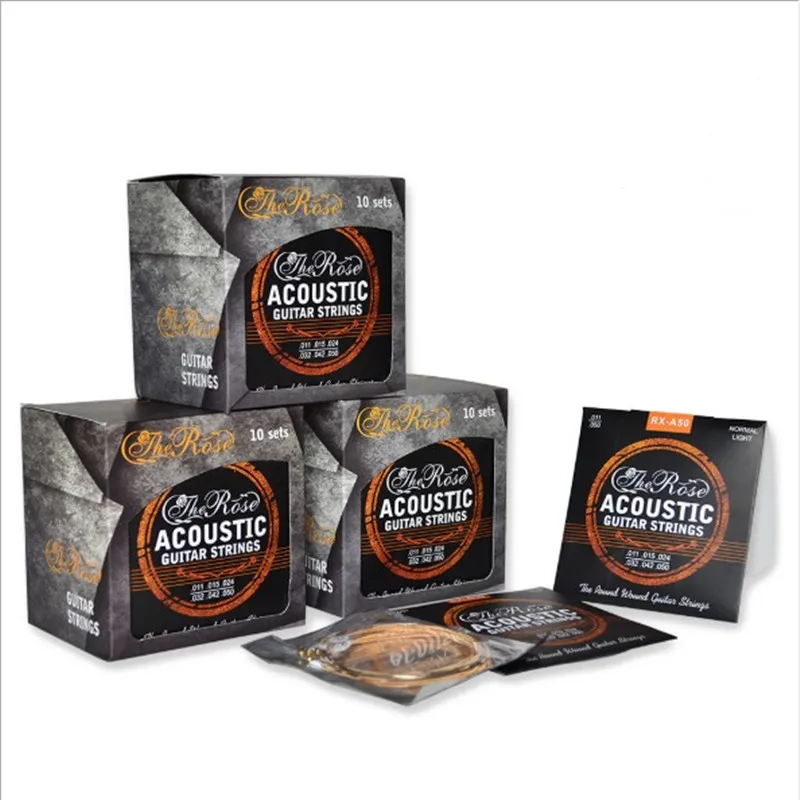 Оптовая продажа розовая гитара струна Электрическая Акустическая классическая