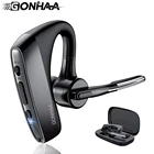 Беспроводная Bluetooth-гарнитура, Bluetooth-наушники с двойным микрофоном CVC8.0 2021, Функция шумоподавления, подходит для смартфонов