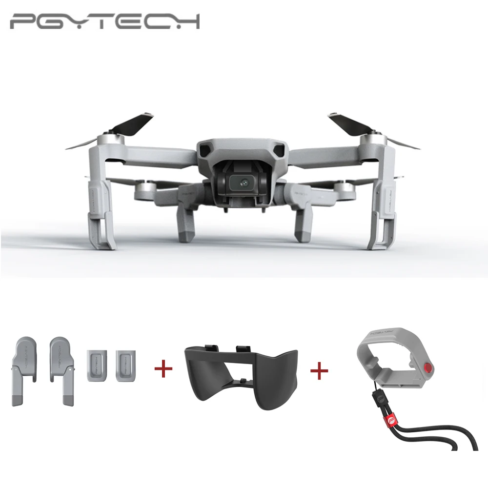 

PGYTECH For DJI Mavic Mini Propeller Motor Holder Fixator Propellers Protector Adjustable Lanyard Landing gear Lens hood