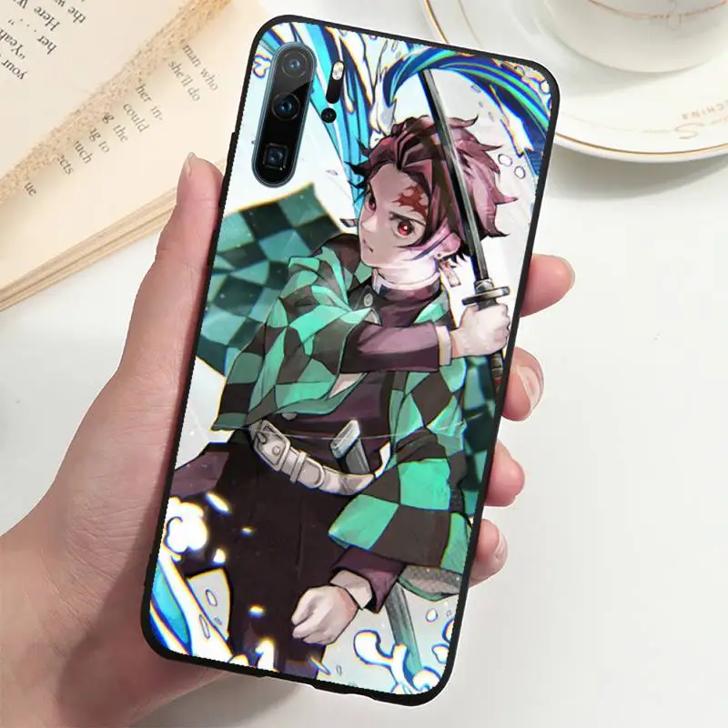 

Kimetsu No Yaiba Demon Slayer Anime Phone Case For Huawei P20 P30 P40 lite Pro P Smart 2019 Mate 10 20 Lite Pro Nova 5t